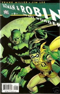 ALL STAR BATMAN & ROBIN #9 NM (2008) HOT GREEN LANTERN STORY!!