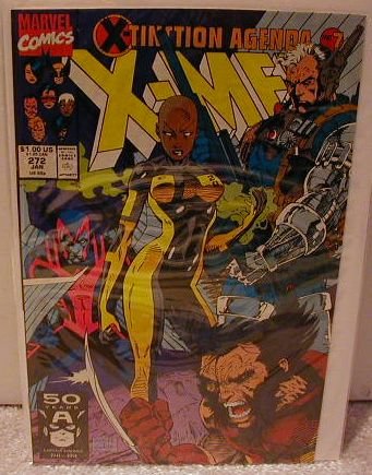 UNCANNY X-MEN #272 VF- X-TINCTION AGENDA PART 7