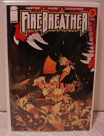FIREBREATHER #1 NM (2008) IMAGE