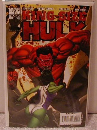 KING SIZE HULK #1 NM (2008) RED HULK