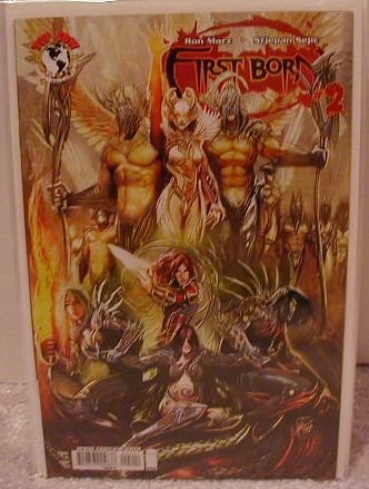 FIRST BORN #1 NM "A" COVER WITCHBLADE!!