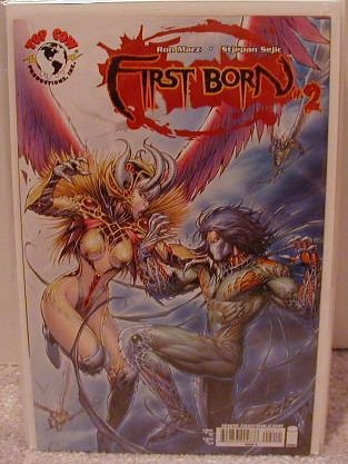 FIRST BORN #2 "B" COVER NM WITCHBLADE/DARKNESS