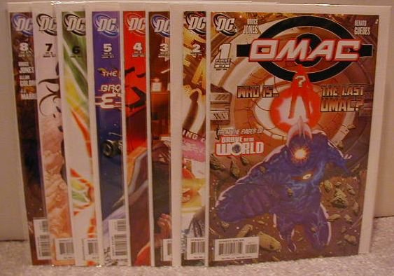 OMAC (2006-7) SET OF 1-8 ALL NM * FREE SHIPPING PLUS BONUS*