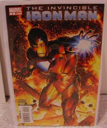 INVINCIBLE IRON MAN #2 NM(2008) “B†COVER