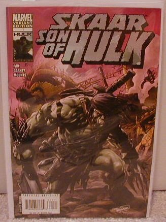 SKAAR SON OF HULK #1 "B" COVER NM(2008)