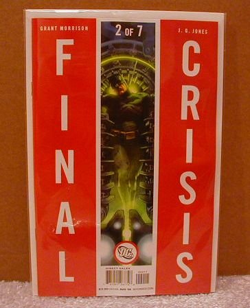 FINAL CRISIS #2 “B†COVER NM(2008)