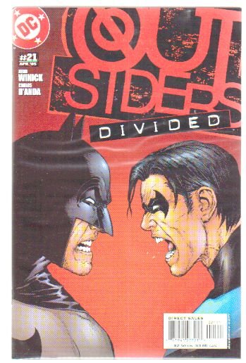 OUTSIDERS #21 NM (2003) BATMAN VS. NIGHTWING