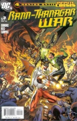 RANN-THANAGAR WAR #2 NM (2003) HAWKWOMAN,GREEN LANTERN,ADAM STRANGE, CAPTAIN COMET