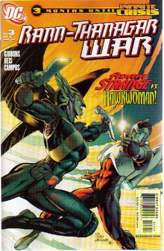 RANN-THANAGAR WAR #3 NM (2003) HAWKWOMAN,GREEN LANTERN,ADAM STRANGE, CAPTAIN COMET