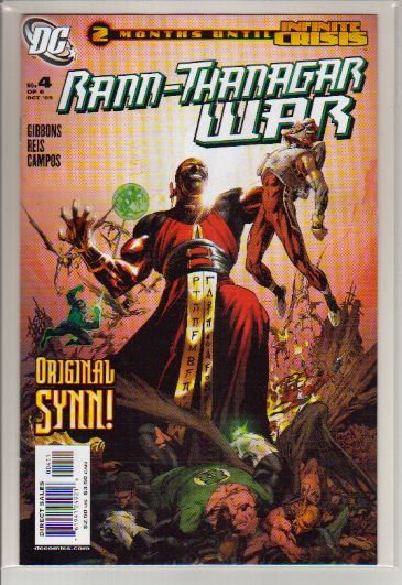 RANN-THANAGAR WAR #4 NM (2003) HAWKWOMAN,GREEN LANTERN,ADAM STRANGE, CAPTAIN COMET