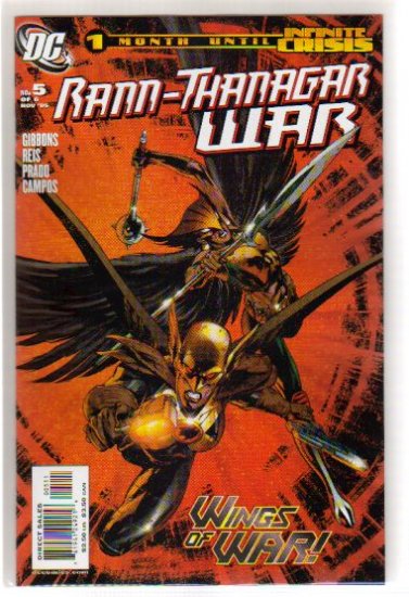 RANN-THANAGAR WAR #5 NM (2003) HAWKWOMAN,GREEN LANTERN,ADAM STRANGE, CAPTAIN COMET