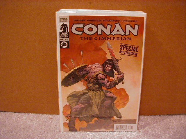 CONAN THE CIMMERIAN #0 NM (2008) DARK HORSE COMICS
