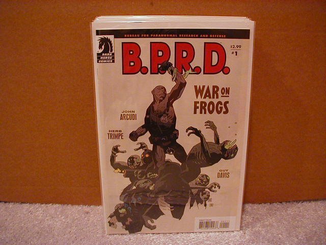 B.P.R.D. WAR ON FROGS #1 NM (2008) DARK HORSE COMICS