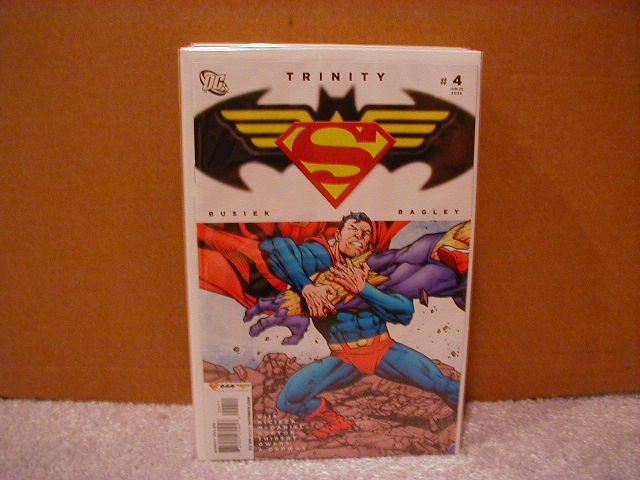 TRINITY #4 NM (2008) SUPERMAN,BATMAN, WONDER WOMAN