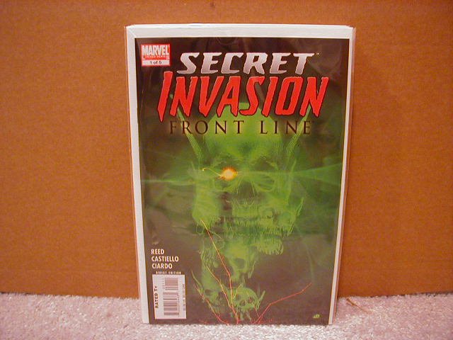SECRET INVASION FRONT LINE #1 NM (2008)