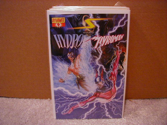 PROJECT SUPERPOWERS #4 NM (2008) HYDRO & PYROMAN