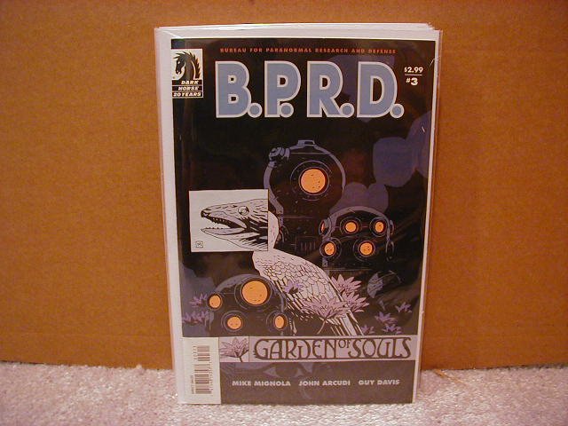 B.P.R.D. GARDEN OF SOULS #3 NM (2008) DARK HORSE COMICS
