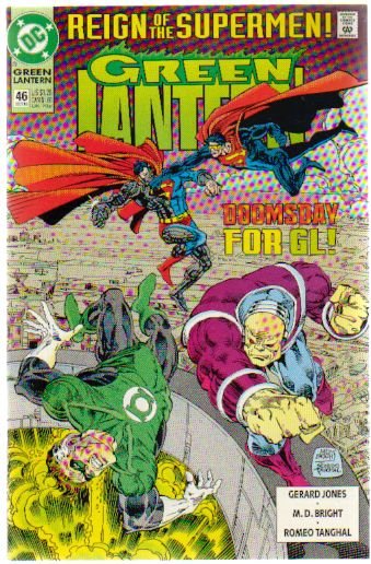 GREEN LANTERN #46 NM (1990) REIGN OF THE SUPERMEN