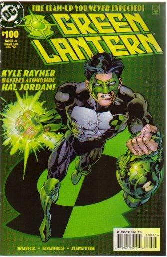 GREEN LANTERN #100 NM (1990) KYLE RAYNER COVER