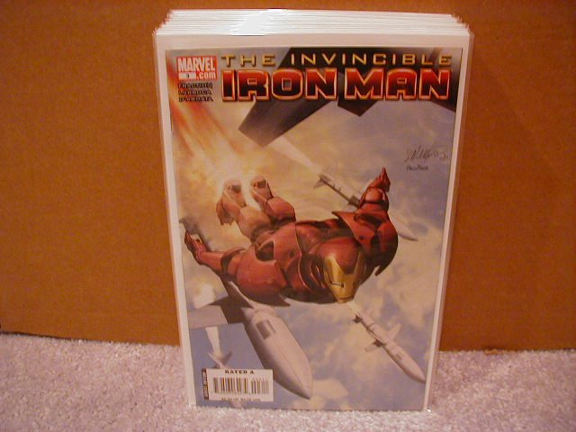 INVINCIBLE IRON MAN #3 NM (2008) COVER âAâ