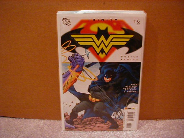 TRINITY #6 NM (2008) SUPERMAN,BATMAN, WONDER WOMAN