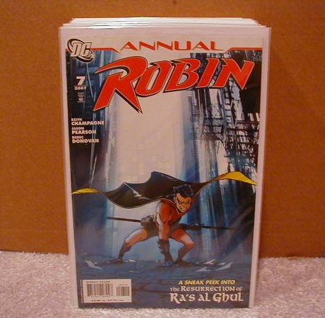 ROBIN ANNUAL #7 NM (2007) SNEAK PEEK OF RESURRECTION OF RA’S AL GHUL