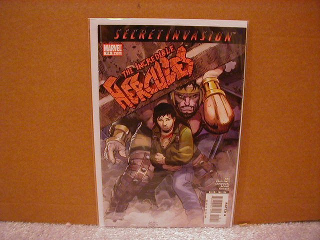 INCREDIBLE HERCULES #119 NM (2008) SECRET INVASION