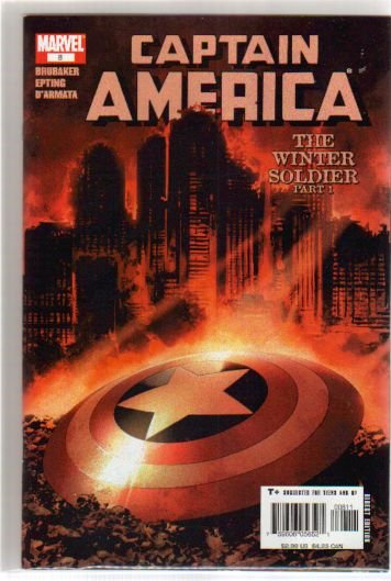 CAPTAIN AMERICA #8 VF/NM WINTER SOLDIER PART 1