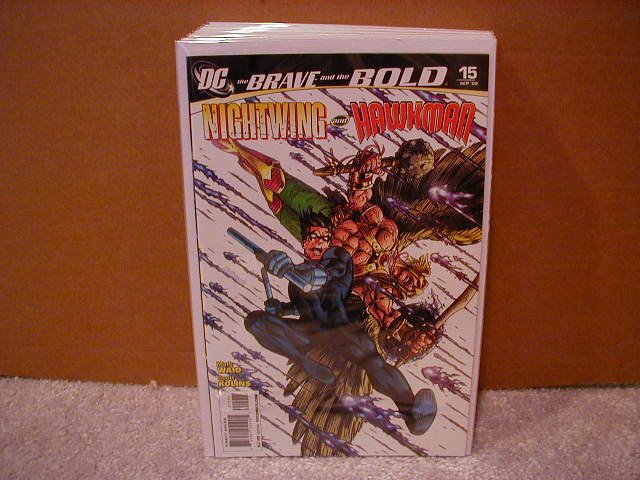 BRAVE AND THE BOLD #15 NM (2008) NIGHTWING & HAWKMAN