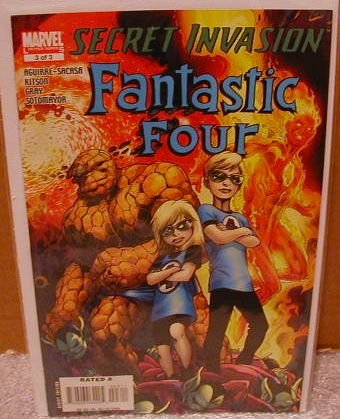 SECRET INVASION FANTASTIC FOUR #3 NM (2008)