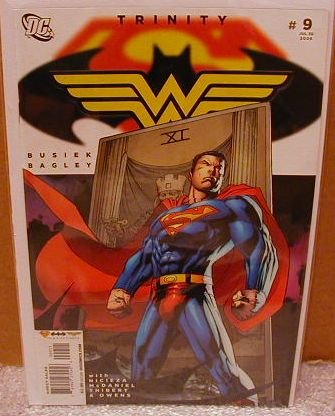 TRINITY #9 NM (2008) SUPERMAN, BATMAN & WONDER WOMAN
