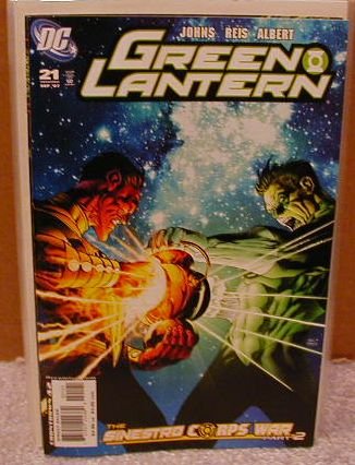 GREEN LANTERN #21 VARIANT COVER âSINESTRO CORPS WAR PART 2â