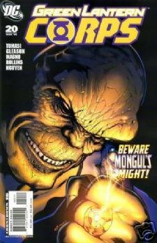 GREEN LANTERN CORPS #20 NM (2008) MONGUL GETS THE YELLOW RING-HARD TO FIND ISSUE!