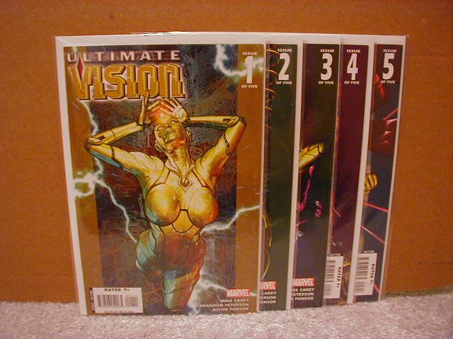 ULTIMATE VISION SET 1-5 ALL NM