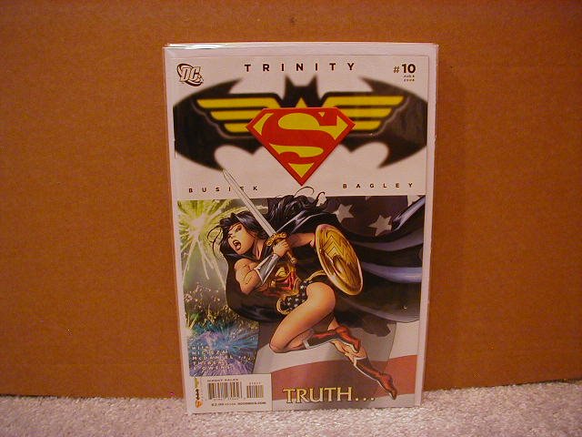 TRINITY #10 NM (2008) SUPERMAN, BATMAN & WONDER WOMAN