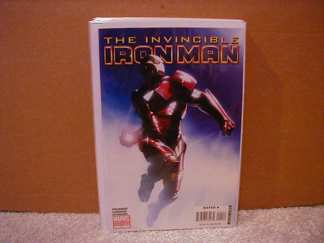 INVINCIBLE IRON MAN #4 NM (2008) VARIANT 1ST PRINT