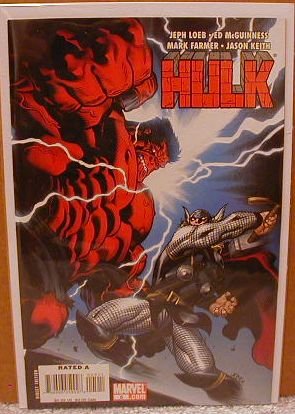 HULK #5 NM (2008) THOR VS. RED HULK ROUND #1