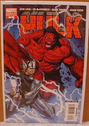 HULK #5 NM (2008) THOR VS. RED HULK ROUND #1 1ST PRINT VARIANT