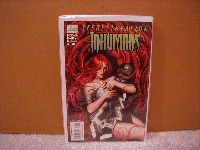 SECRET INVASION INHUMANS #1 NM (2008)