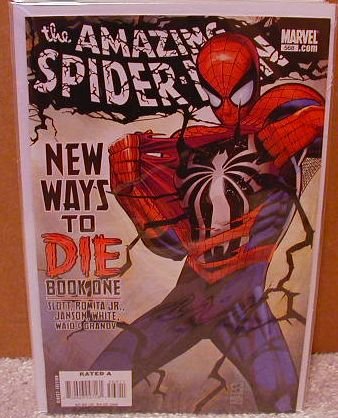 AMAZING SPIDER-MAN #568 NM (2008) NEW WAYS TO DIE-GREEN GOBLIN IS BACK- COVER âAâ