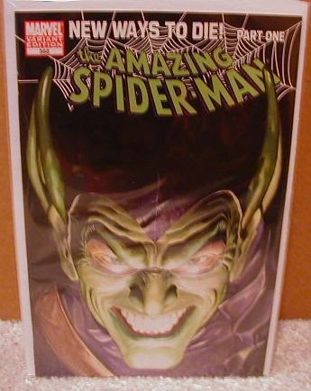AMAZING SPIDER-MAN #568 NM (2008) NEW WAYS TO DIE-GREEN GOBLIN IS BACK- COVER “Bâ€