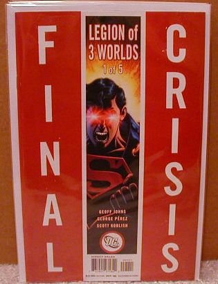 FINAL CRISIS LEGION OF 3 WORLDS #1 NM (2008)