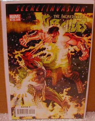 INCREDIBLE HERCULES #120 NM (2008) *SECRET INVASION*