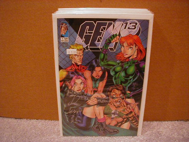 GEN 13 #1 VF/NM (3/1995) THUMBS UP COVER “Bâ€
