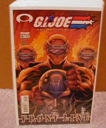 G.I. JOE FRONT LINE #16 VF *IMAGE*