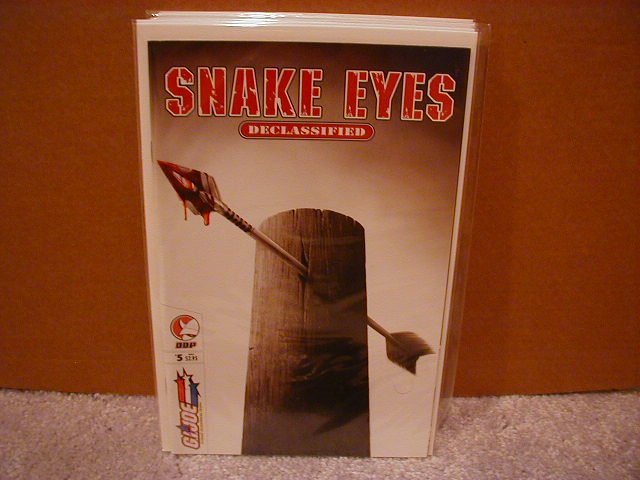 SNAKE EYES DECLASSIFIED #5 VF/NM *DDP* “ G.I.JOE
