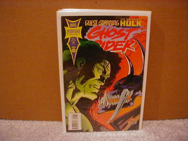 GHOST RIDER #49 VF/NM (1990) INCREDIBLE HULK