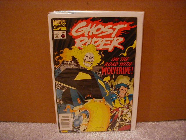 GHOST RIDER #57 F/VF (1990) WOLVERINE