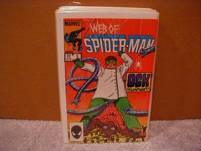 WEB OF SPIDER-MAN #5 VF