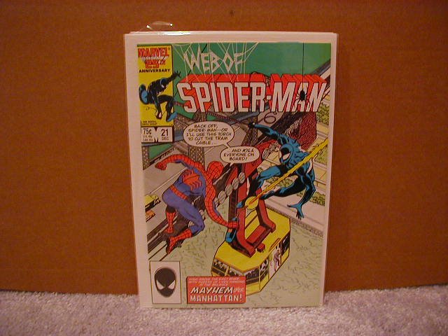 WEB OF SPIDER-MAN #21 VF/NM